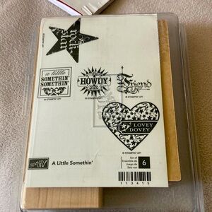 Stampin’ up A Little Something  stamp set